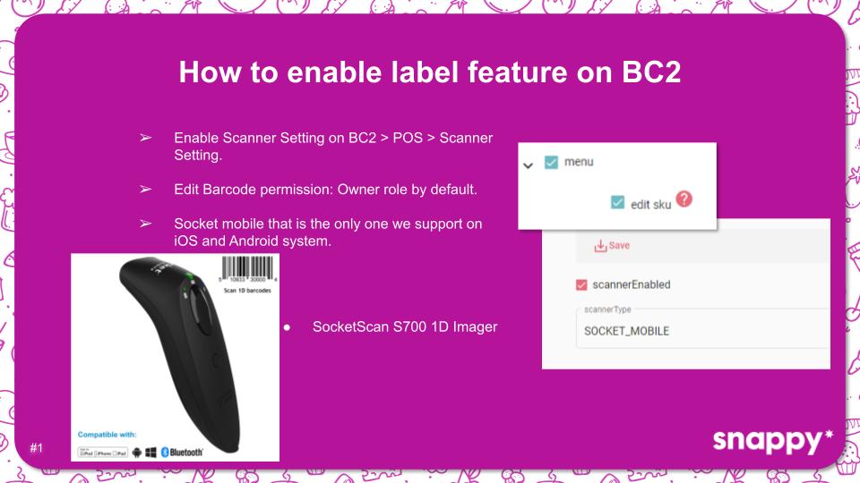 Barcode and Label Printing Setup