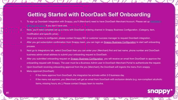 Doordash self onboarding-2
