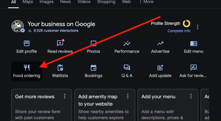 Go Snappy How to set Snappy as preferred online ordering & delivery partner on Google