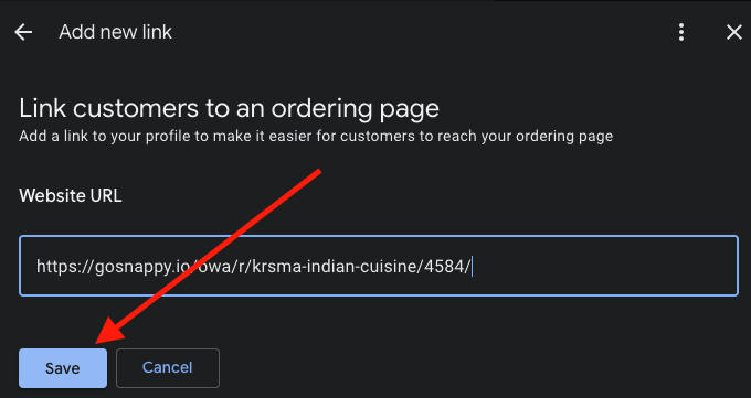 Go Snappy How to set Snappy as preferred online ordering & delivery partner on Google