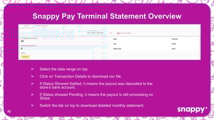 Snappy Pay Statement-3