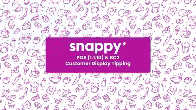 Tipping on Customer Display